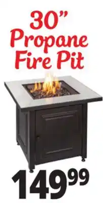 Ocean State Job Lot 30 Propane Fire Pit offer