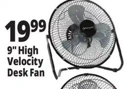 Ocean State Job Lot 9 High Velocity Desk Fan offer