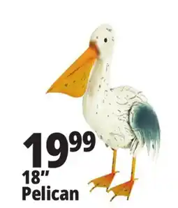 Ocean State Job Lot 18 Pelican Garden Statue offer