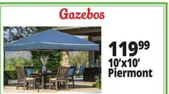 Ocean State Job Lot Piermont 10'x10' One-Touch Instant Gazebo offer