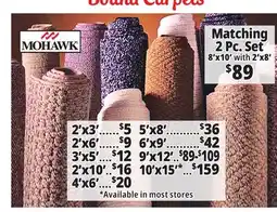 Ocean State Job Lot Bound Carpets offer