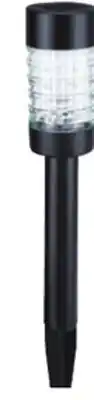 Ocean State Job Lot Solar Stake Light Black offer
