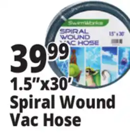 Ocean State Job Lot SwimWorks Spiral Wound Vacuum Hose 1.5 x 30' offer