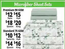 Ocean State Job Lot Microfiber Sheet Sets offer