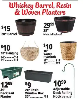 Ocean State Job Lot pots + planters offer