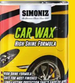 Ocean State Job Lot Simoniz Car Wax offer