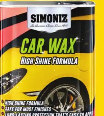 Ocean State Job Lot Simoniz Car Wax offer