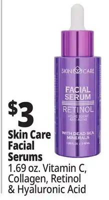 Ocean State Job Lot Skin Care Facial Serums offer