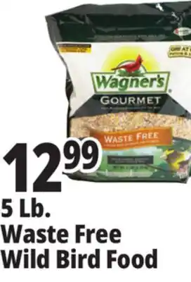 Ocean State Job Lot Wagner's Gourmet Waste Free Wild Bird Food 5 lbs offer