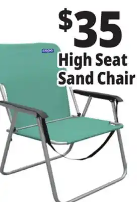 Ocean State Job Lot 1-Position Copa High Back Extra-Wide Steel Beach Chair offer
