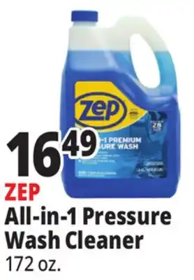 Ocean State Job Lot ZEP All-in-1 Pressure Wash Cleaner offer