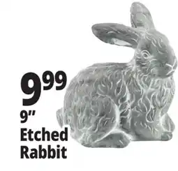Ocean State Job Lot Stone Rabbit Statue offer
