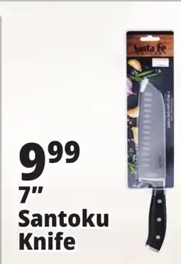 Ocean State Job Lot Santa Fe Professional Grade 7-Inch Santoku Knife offer