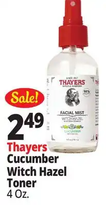 Ocean State Job Lot Thayers Cucumber Witch Hazel Toner offer