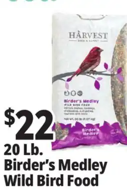 Ocean State Job Lot Harvest Birder's Medley Wild Bird Food 20 lbs offer