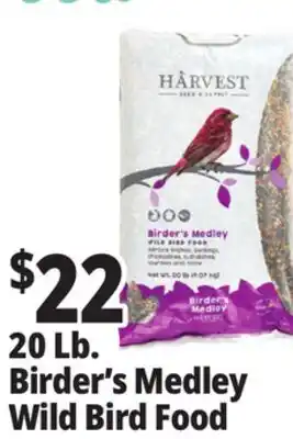 Ocean State Job Lot Harvest Birder's Medley Wild Bird Food 20 lbs offer