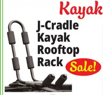Ocean State Job Lot Kayak Cradle Rooftop Rack offer