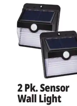 Ocean State Job Lot Outdoor Living Accents Solar Sensor Wall Lights 2 Count offer