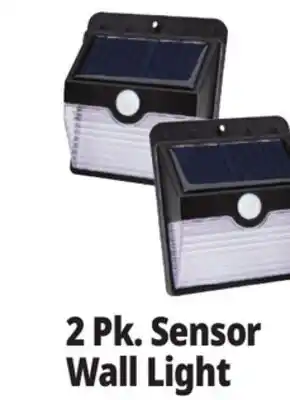 Ocean State Job Lot Outdoor Living Accents Solar Sensor Wall Lights 2 Count offer