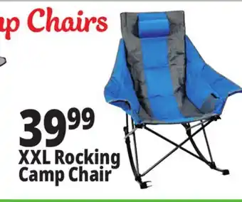 Ocean State Job Lot Rocking Camp Chair XXL offer