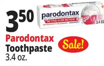 Ocean State Job Lot parodontax Clean Mint Toothpaste 3.4 oz offer