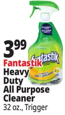 Ocean State Job Lot Fantastik Lemon Scent Disinfectant Multipurpose Spray Cleaner 32 oz offer
