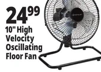 Ocean State Job Lot Penguin 10 High Velocity Desk Fan offer