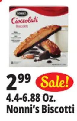 Ocean State Job Lot Nonni's Biscotti 5.52 oz offer