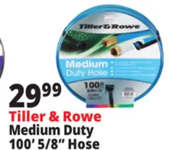 Ocean State Job Lot Tiller & Rowe 5/8 Medium-Duty Hose 100' offer