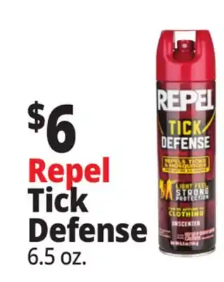 Ocean State Job Lot Repel Tick Defense Aerosol Spray 6.5 oz offer