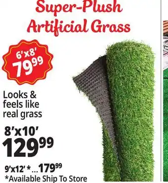 Ocean State Job Lot Super-Plush Artifical Grass offer