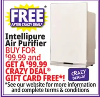 Ocean State Job Lot Intellipure Compact HEPA Air Purifier White offer