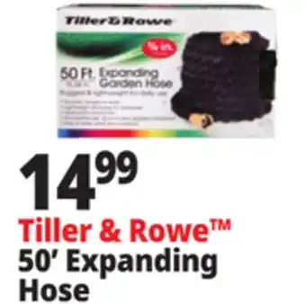 Ocean State Job Lot Tiller & Rowe 3/4 Expanding Garden Hose 50' offer