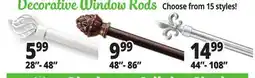 Ocean State Job Lot curtain rods offer