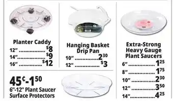 Ocean State Job Lot plant saucer offer