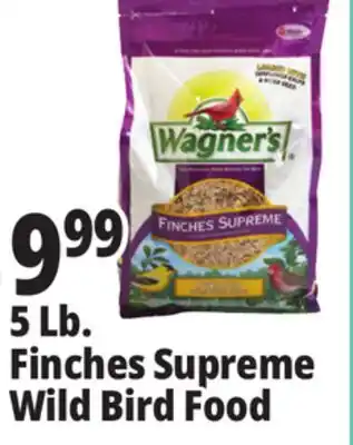 Ocean State Job Lot Wagner's Finches Supreme Premium Wild Bird Food 5 lbs offer