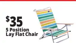 Ocean State Job Lot 5-Position Copa Lay Flat Aluminum Beach Chair offer