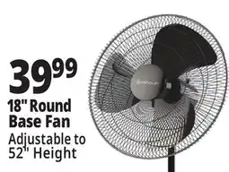 Ocean State Job Lot Penguin Adjustable Pedestal Fan 18 offer