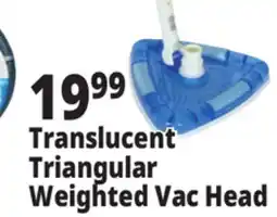 Ocean State Job Lot SwimWorks Deluxe Weighted Triangular Vacuum Head offer
