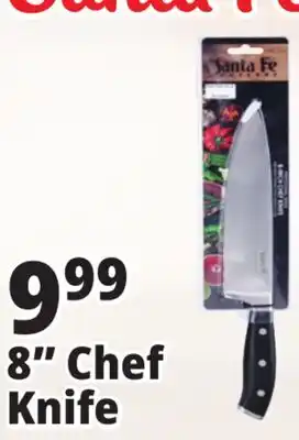 Ocean State Job Lot Santa Fe Professional Grade 8-Inch Chef Knife offer