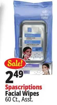 Ocean State Job Lot Global Beauty Care Retinol Cleansing Cloths 60 Count offer