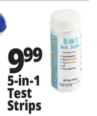 Ocean State Job Lot SwimWorks 5-In-1 Test Strips for Chlorine 50 Count offer