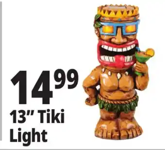 Ocean State Job Lot Solar Tiki Light 13 offer