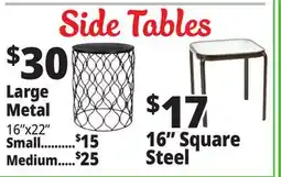 Ocean State Job Lot Patio Side Table offer