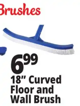 Ocean State Job Lot SwimWorks Curved Floor and Wall Pool Brush 18 offer