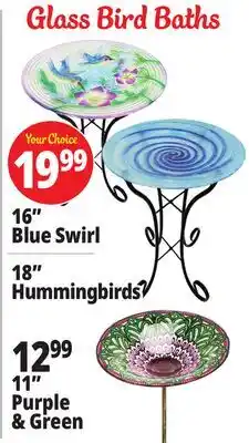 Ocean State Job Lot bird baths offer