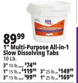 Ocean State Job Lot All-in-one tabs offer