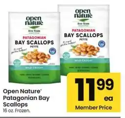 Albertsons Open nature patagonian bay scallops offer