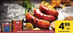 Albertsons Aidells gourmet chicken dinner sausage offer