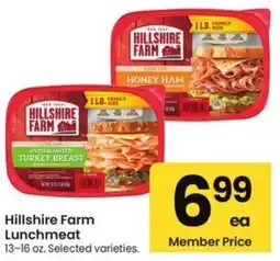 Albertsons Hillshire farm lunchmeat offer